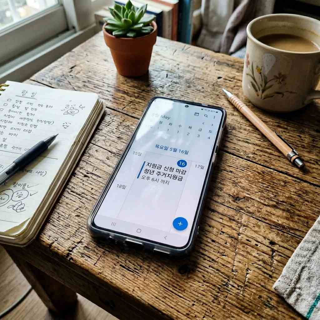한국의 일반적인 가정집 거실, 테이블 위에 놓인 여러 브랜드의 가성비 노트북들과 키보드, 마우스, 노트북 거치대