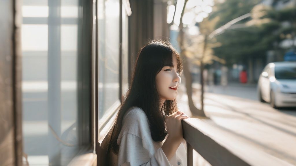 한국 가정집 책상 위에 놓인 세련된 디자인의 가성비 노트북